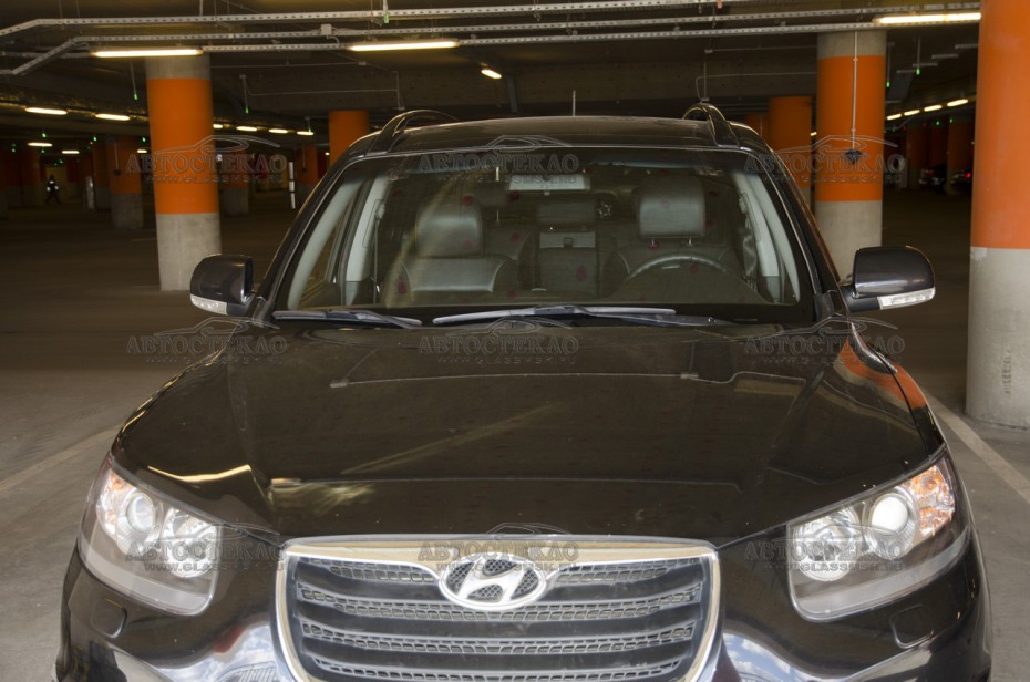 Замена лобового стекла Хендай Санта Фе (Hyundai Santa Fe).